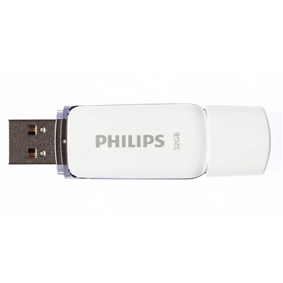 Memoria USB 32GB 2.0 Philips Pack de 3 Snow Grey