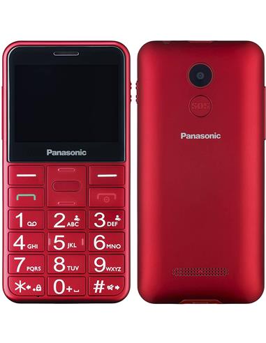 Panasonic KX-TU150 2.4" Teléfono para Mayores  Rojo
