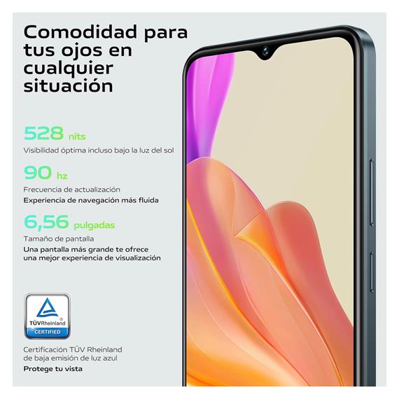Vivo Y03 6.56" 4GB 128GB 5.000mah IP54 Gem Green