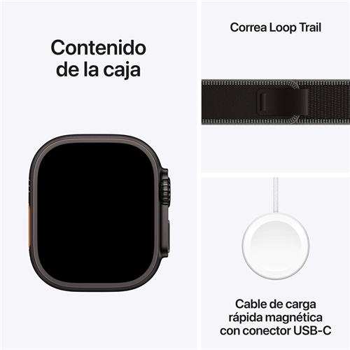 Apple Watch Ultra 3 GPS+ Cellular 49mm Black Titanium Case M/L (MF1H4QL/A)