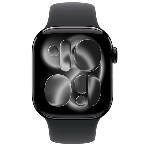 Apple Watch S11 GPS 42mm Jet Black Aluminium Case S/M (MEQT4QL/A)