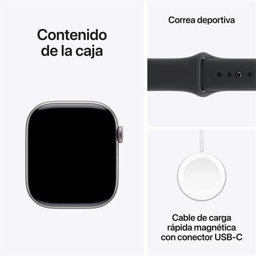 Apple Watch S11 GPS 46mm Space Grey Aluminium Case M/L (MEV44QL/A)