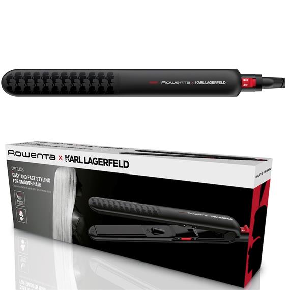 Rowenta SF466LF0 Plancha de Pelo Digital con Keratina Karl Lagerfeld