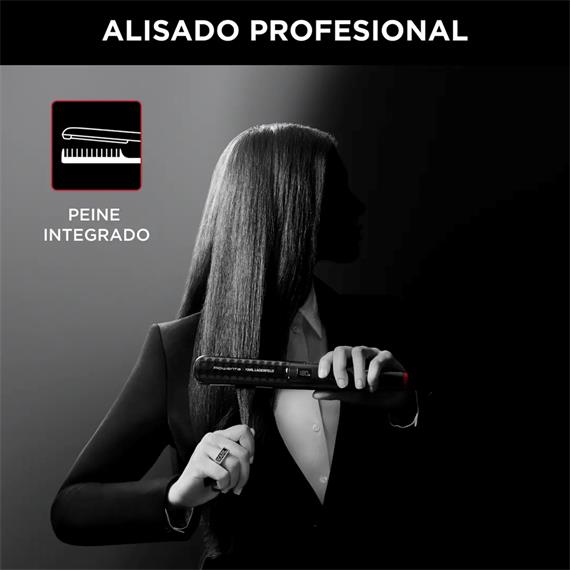 Rowenta SF466LF0 Plancha de Pelo Digital con Keratina Karl Lagerfeld