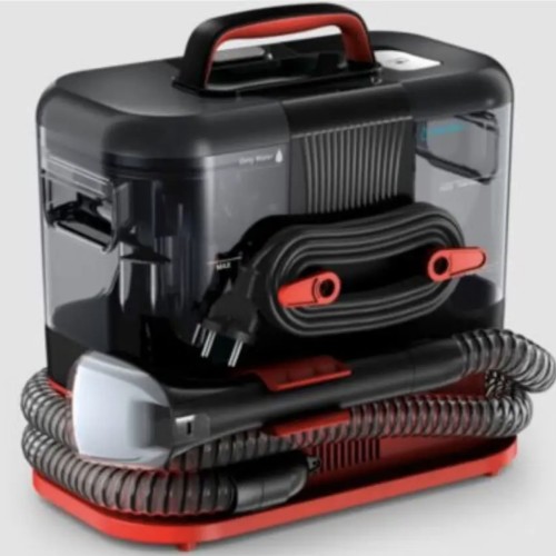 Rowenta IN5012F0 Aspirador Tapicería 400W 1.8 Litros Negro y Rojo