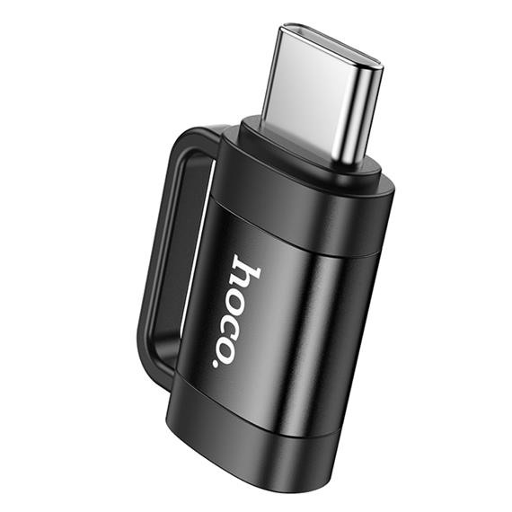 Adaptador USB-C a Lightning Hoco UA31E Negro