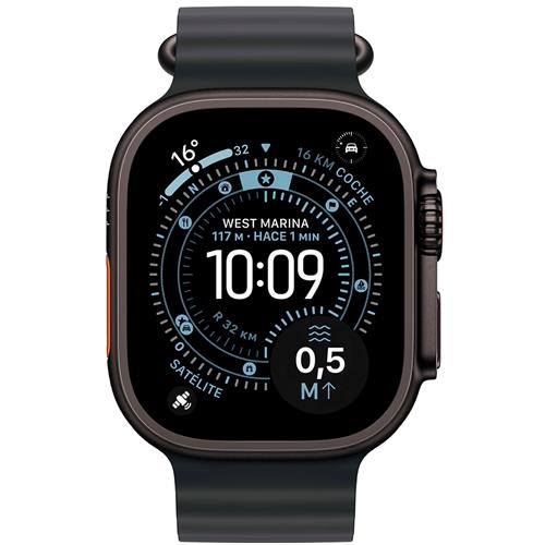 Apple Watch Ultra 3 GPS+ Celular 49mm Black Titanium Case (MF0J4QL/A)