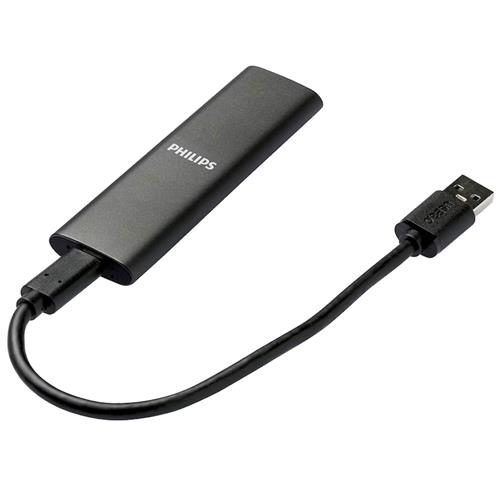 Disco SSD Externo Philips 2TB  Ultra Speed Space Grey