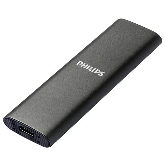 Disco SSD Externo Philips 2TB  Ultra Speed Space Grey