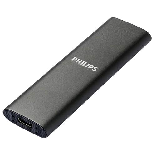 Disco SSD Externo Philips 2TB  Ultra Speed Space Grey