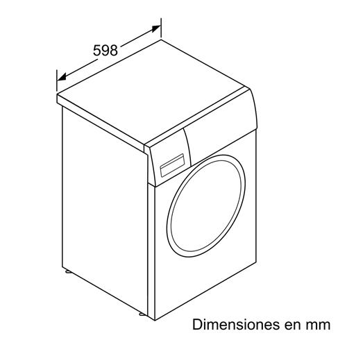 BALAY 3TW9105BD LAVASECADORA 10,5+6KG 1400RPM