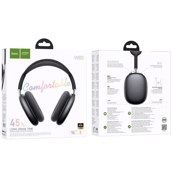 Hoco W65 Happy BT Headphones Deep Space Gray