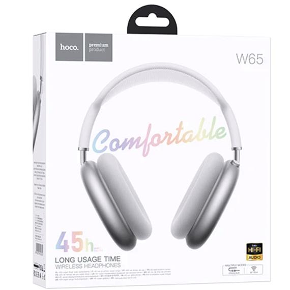 Hoco W65 Happy BT Headphones Silver