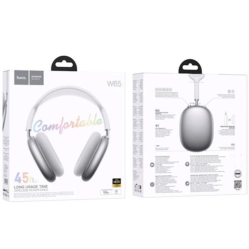 Hoco W65 Happy BT Headphones Silver