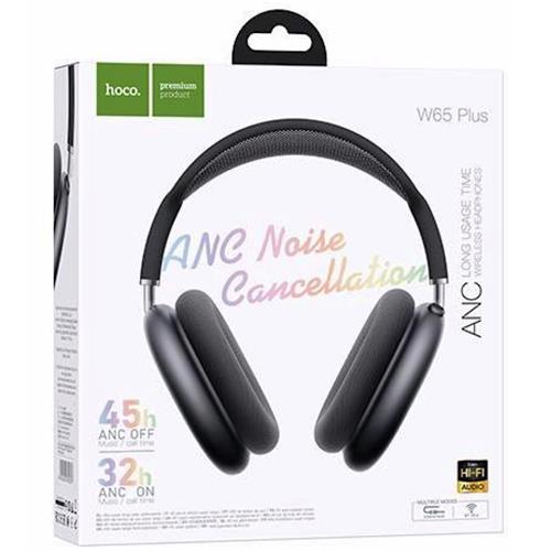 Hoco W65 Plus Happy ANC BT Headphones Deep Space Gray
