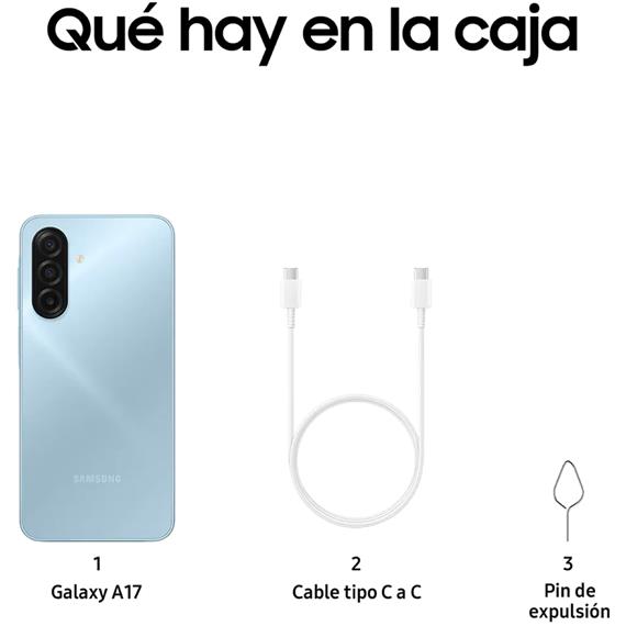 Samsung Galaxy A17 LTE 4GB 128GB Azul Claro