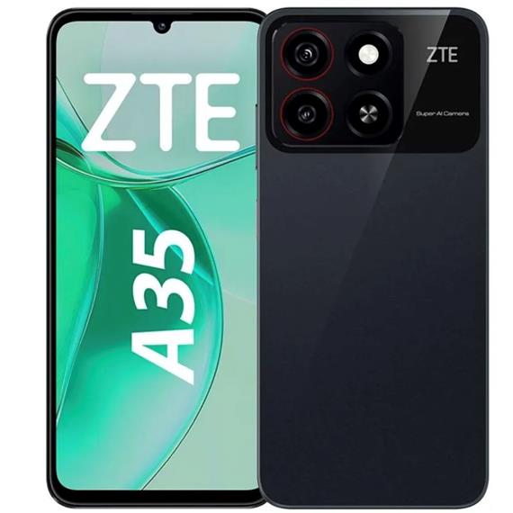 Zte Blade A35 6.75" 2+4GB 64GB Doble Cámara Starry Black