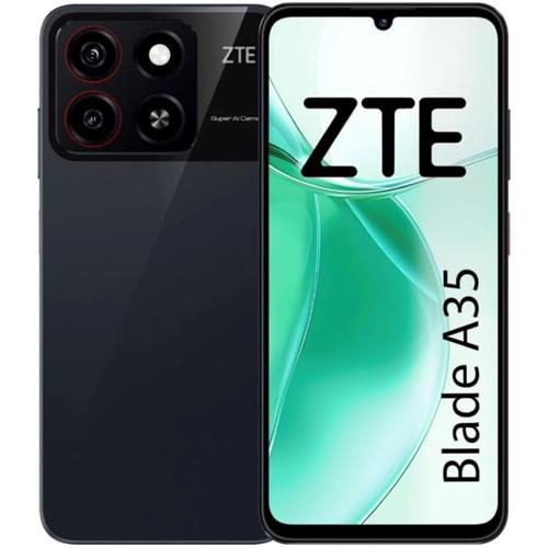 Zte Blade A35 6.75" 2+4GB 64GB Doble Cámara Starry Black