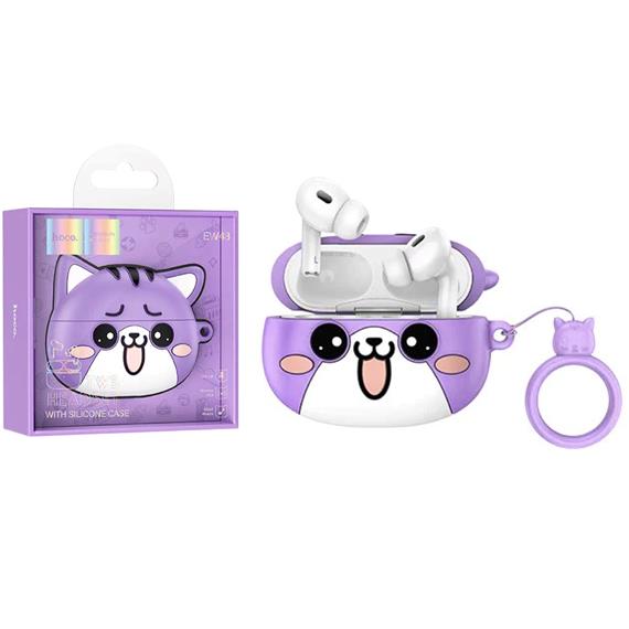Hoco EW48 True Wireless Stereo Headset Purple Cat