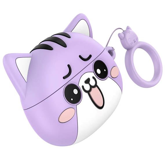 Hoco EW48 True Wireless Stereo Headset Purple Cat