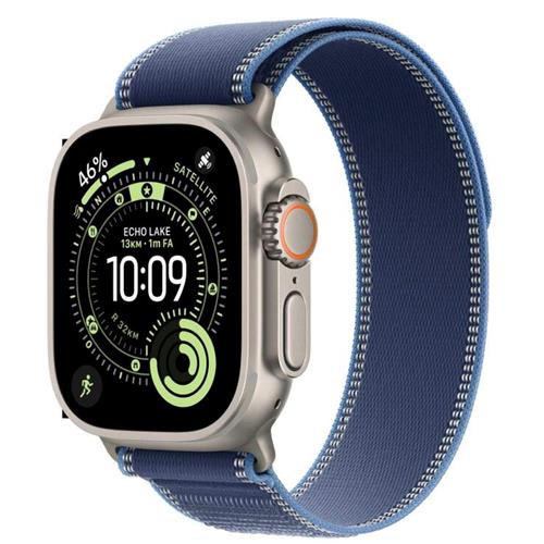 Apple Watch Ultra 3 Cellular 49mm Natural Titanium Blue/Bright Blue M/L (MEWU4QL/A)