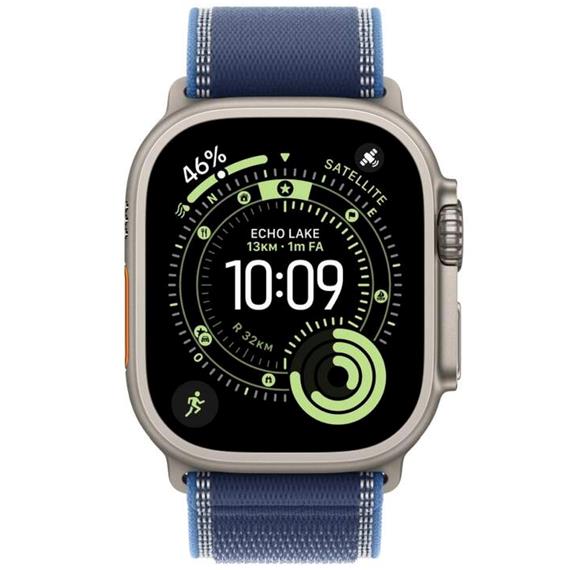 Apple Watch Ultra 3 Cellular 49mm Natural Titanium Blue/Bright Blue M/L (MEWU4QL/A)