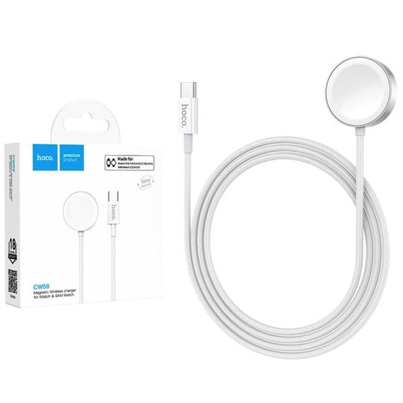 Cable USB-C Hoco CW59 para Apple Watch y Samsung Watch