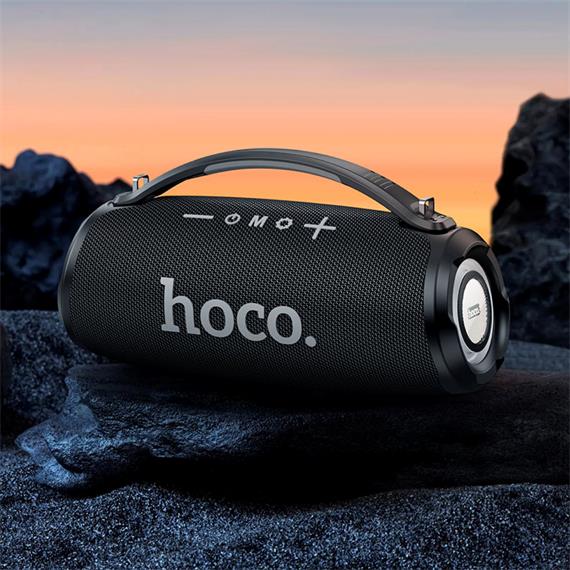 Hoco HA4 Altavoz Bluetooth 40W con Luces RGB Negro