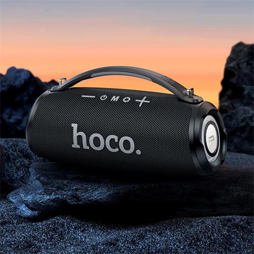 Hoco HA4 Altavoz Bluetooth 40W con Luces RGB Negro