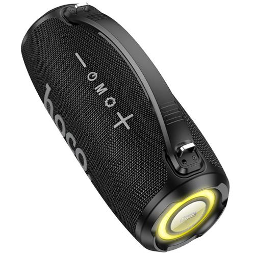 Hoco HA4 Altavoz Bluetooth 40W con Luces RGB Negro