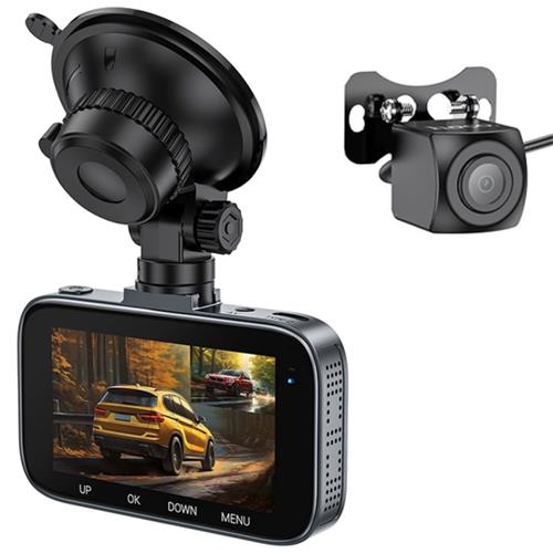 Hoco DV6 Cámara de Coche DashCam Full HD con cámara trasera