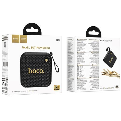 Hoco HT1 Altavoz Bluetooth Retro 8W con Entrada USB Negro