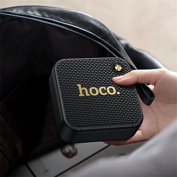Hoco HT1 Altavoz Bluetooth Retro 8W con Entrada USB Negro
