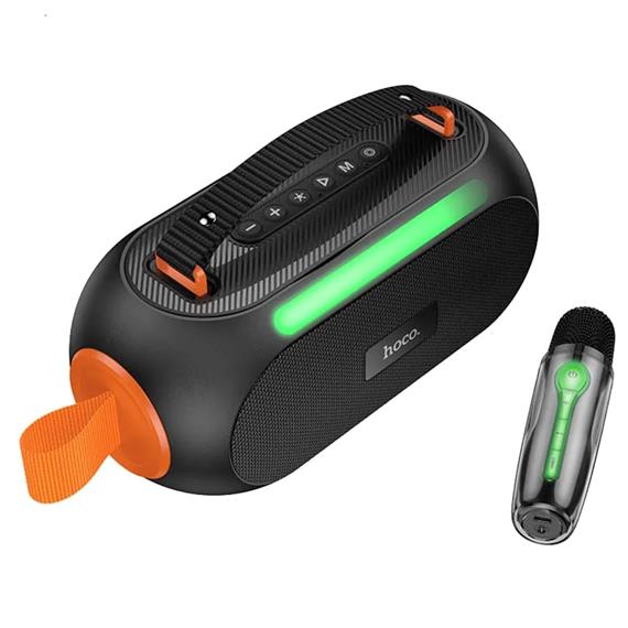Hoco DS64 Altavoz Bluetooth 30W con Micrófono Karaoke y luces RGB