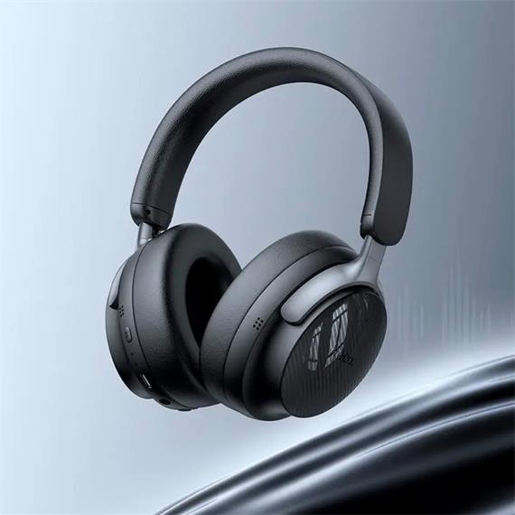 Hoco W53 Plus Auricular Inalámbrico y MicroSD con Cancelación de Ruido Negro