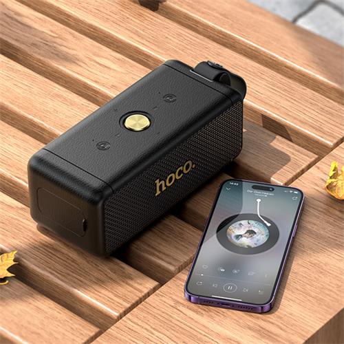Hoco HT1 Pro Altavoz Bluetooth 16w con Entrada USB y Aux Negro