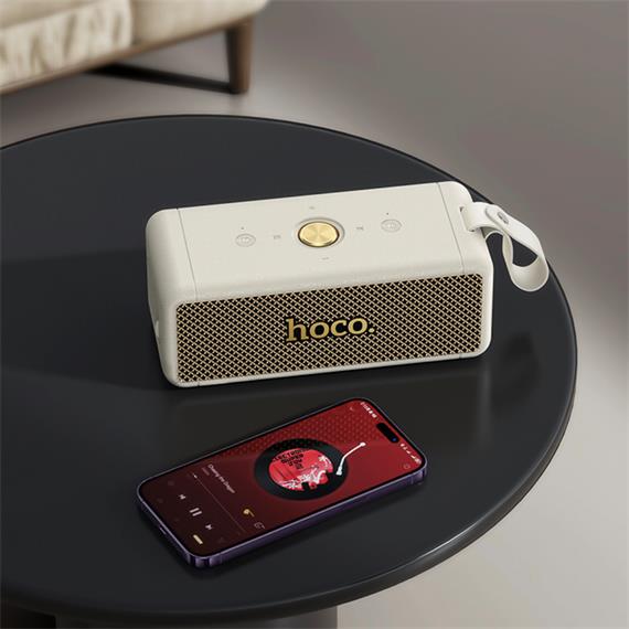 Hoco HT1 Pro Marquis Sports BT Speaker Paint White
