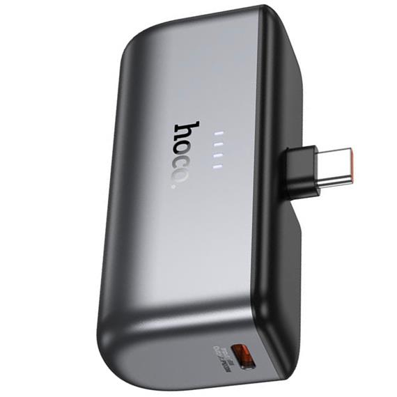 PowerBank 5.000mAh Hoco Q31 PD20 USB-C Compacto Negro