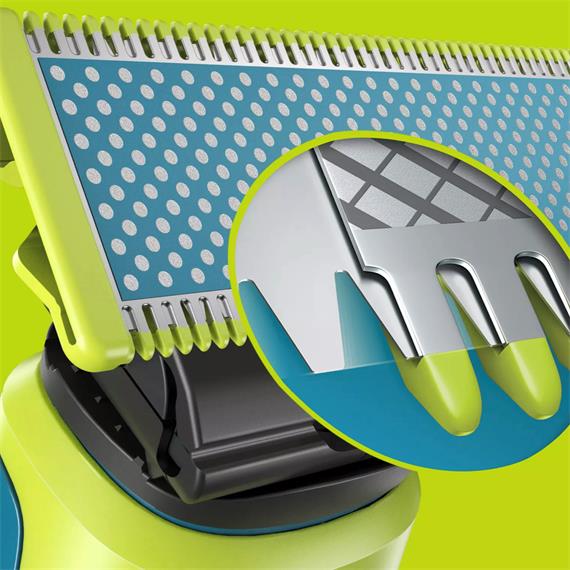 Philips QP225 Recambio para OneBlade Pack de 2 Hojillas Antifricción