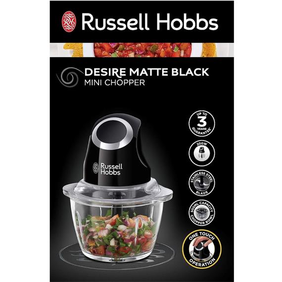 Russell Hobbs 24662-56 Picadora de Alimentos 200W 0.5L