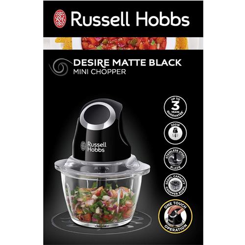 Russell Hobbs 24662-56 Picadora de Alimentos 200W 0.5L
