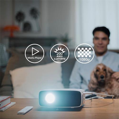Philips Neopix 200 Proyector 1080p 200lm Hasta 80" Wifi HDMI