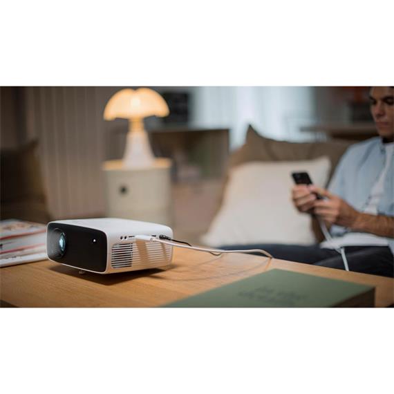 Philips Neopix 200 Proyector 1080p 200lm Hasta 80" Wifi HDMI