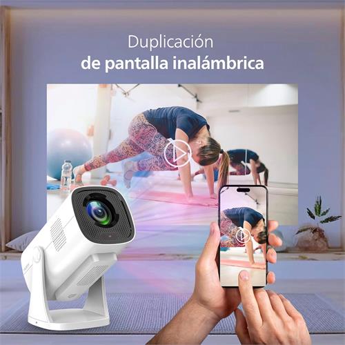 Philips Neopix 250 Proyector 1080p 250lm Hasta 80" Google TV Blanco