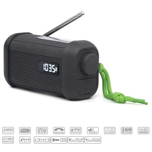 Muse MH-08MB Radio Bluetooth Dinamo Recargable