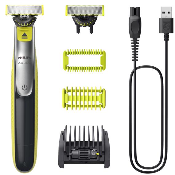 Philips QP2834/23 Recortadora OneBlade 360 Cara y Cuerpo