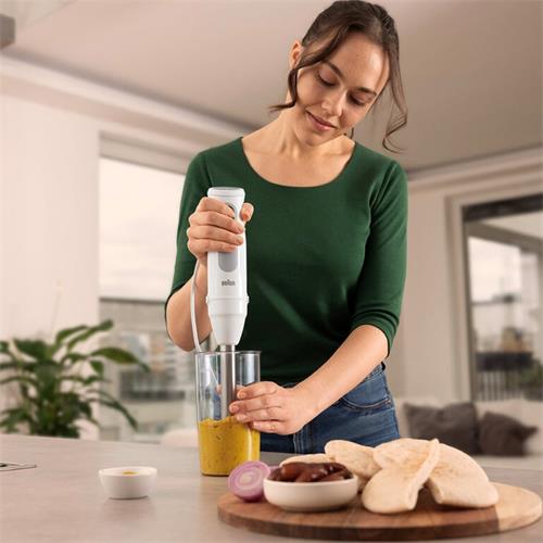 Braun MQ 50001 M Batidora de Mano Multiquick 5 1000W 600Ml Acero Inox