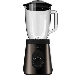 Aiwa ATB-1500 Batidora de Vaso 1.500W Jarra de Vidrio y Cuchillas Santoku