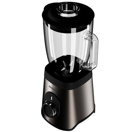 Aiwa ATB-1500 Batidora de Vaso 1.500W Jarra de Vidrio y Cuchillas Santoku