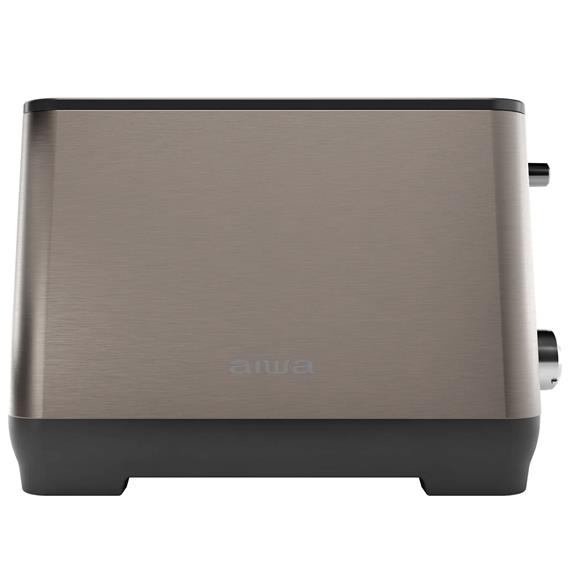 Aiwa ABT-1000 Tostadora 1.000W 2 Ranuras Acero Antihuellas